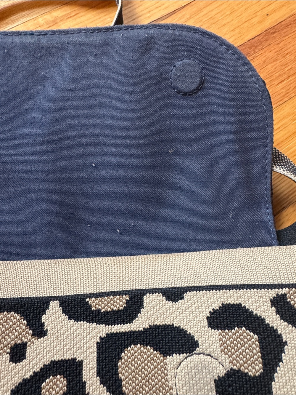 Rothy’s Brand Leopard Print Crossbody Belt Bag in Beige and Black - Picture 4 of 6